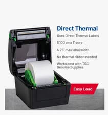 Image of 🔥 TSC DA210 Desktop Direct Thermal Label Printer - Your Labeling Solution! 🔥