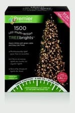 Image of Premier Decorations - 1500 Multi Action TreeBrights LED Lights with Timer - War