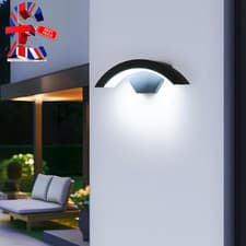 Image of Quality Upgraded Outdoor Wall Lights, outside Wall Light LED Black, IP65 Waterpr