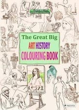 Image of The Great Big Art History Colouring Book by Annabelle Von Sperber (Hardcover,...