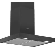 Image of BOSCH Series 2 DWB66BC60B Chimney Cooker Hood - Black