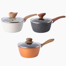 Image of 16cm Non-Stick Saucepan – Induction Safe, with Lid