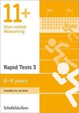 Image of 11+ Non-verbal Reasoning Rapid Tests Book 3 for GL and CEM Year 4 Ages 8-9