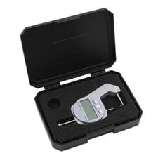 Image of Thickness Gauge 0-10mm Thickness Meter Precise Electronic Micrometer LCD Display