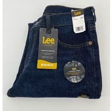 Image of Lee Regular Fit Bootcut Jeans Mens 29x30 Dark Rinse Y2K VTG 102025028