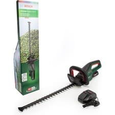 Image of Bosch UniversalHedgeCut 18V-55 Cordless Trimmer with Battery & Charger 55cm