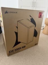 Image of Corsair iCUE 5000X RGB Mid-Tower Computer Case - White