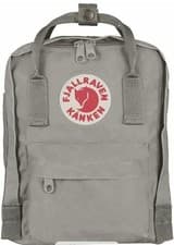 Image of Fjallraven Kanken Mini Backpack Fog Gray Classic Daypack Adjustable Straps NWT