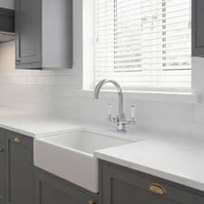 Image of Small Ceramic Belfast Butler Kitchen Sink 480mm x 370mm x 130mm brand new