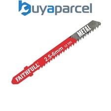 Image of Faithfull  Metal Cutting Jigsaw Blades Pack of 5 T118B FAIJBT118B