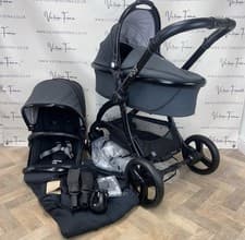 Image of Egg 2 Carrycot and Pushchair - Just Black 🖤