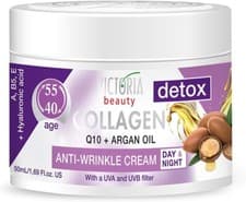 Image of Face Lift Cream Anti Ageing Wrinkle Night & Day Detox Moisturiser For Women 50ml