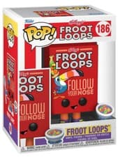Image of Funko POP #186 Kelloggs Foot Loops Cereal Box Figure Brand New and In Stock