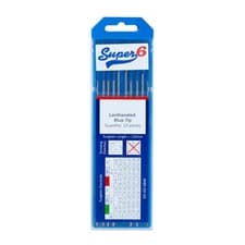 Image of 2% Lanthanated Tungsten Electrodes - Blue Tip (10 Pack) -  1.6mm  (1156)