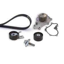 Image of Water Pump & Timing Belt Kit Fits Citroen DS Fiat Ford Mazda Gates KP15656XS 