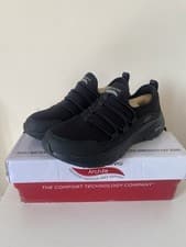 Image of Skechers Arch Fit Lucky Thoughts Womens Black Slip On Trainers UK 4 Memory Foam