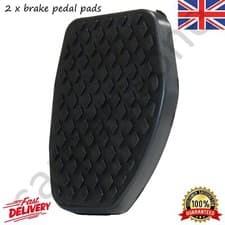Image of 2X 9120805680 Brake And Clutch Pedal Pads For Citroen Fiat Scudo Ulysse Lancia