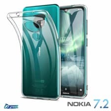 Image of Clear Gel TPU Jelly Soft Case Cover For Nokia 7.2 / 7.1 / 6.2 / 5.3 / 3.2 / 2.3