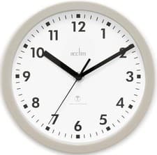 Image of Acctim 74667 Nardo 20Cm Radio Controlled Grey Wall Clock