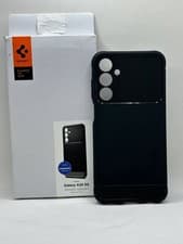 Image of Spigen Samsung Galaxy A25.5 G Case Rugged Armor Shockproof Matte Black ACS06831