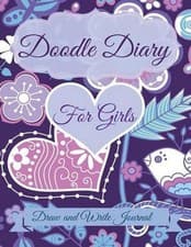 Image of Doodle Diary for Girls : Draw and Write Journal: Jumbo - NEW Creative Kids 201
