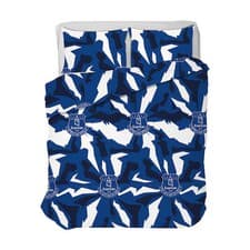 Image of Everton Poly Cotton Rotary Duvet - Double - 200cm x 200cm