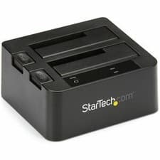 Image of Startech Dual-Bay Usb 10Gbps To Sata Hard Drive Docking Station 2.5/3.5" Sata I/