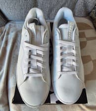Image of Lonsdale Mens Leather Trainers Lace Up