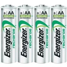 Image of ENERGIZER AA RECHARGEABLE BATTERIES 2000mAh