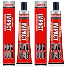 Image of Evostick Impact Instant Contact Adhesive Multi-Purpose Fast Drying 30g Tube x2