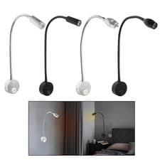 Image of Wall Sconce Lamp Modern Gooseneck Light Lighting Fixtures Warm White LED Reading