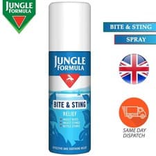 Image of New Jungle Formula Bite and Sting Relief Spray from Insect Mosquitoes 50ml