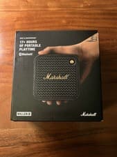 Image of Marshall Willen 2 | Black & Brass | Portable Bluetooth Speaker | New and Sealed