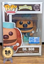 Image of Funko POP! TV Disney The Muppets Dr. Bob #1674 w/Pop Protector