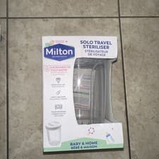 Image of MILTON SOLO TRAVEL STERILISER & Dummy Water & Microwave method