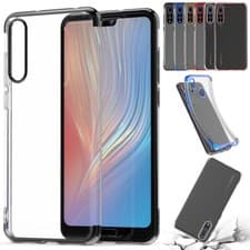 Image of For Huawei P20, P20 Pro, P20 Lite Shockproof Protective Clear Back CASE Cover