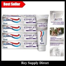 Image of Whitening Fluoride Toothpaste - Restore Teeth Whiteness & Freshen Breath, 4-Pack