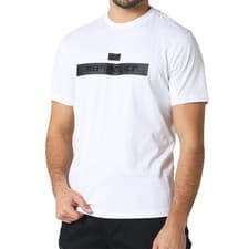 Image of 883 Police Oxshott White T-Shirt Men’s Slim Fit 100% Cotton Crew Neck Tee