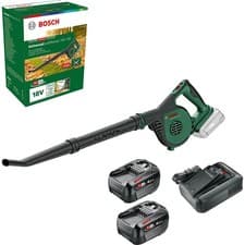 Image of Bosch UNIVERSALLEAFBLOWER 18V-130 P4A 18v Cordless Garden Leaf and Workshop Blow