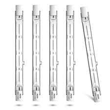 Image of 400W 118mm FLOODLIGHT BULB R7S  Halogen Security Linear 240V