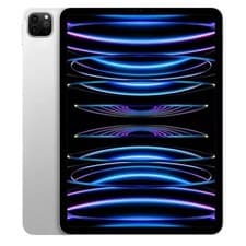 Image of Apple iPad Pro 6 12.9" 2022 - 256GB - Wi-Fi - Silver - Excellent Condition