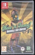 Image of New n Tasty! Oddworld: Abes Odyssey Nintendo Switch Game - Cartridge 