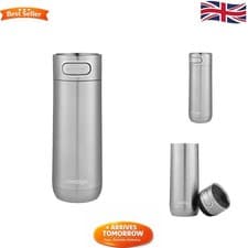 Image of Luxe Autoseal Travel Mug - Leakproof Stainless Steel Thermal Tumbler, 470 ml