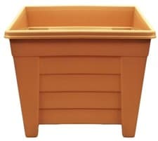 Image of Plastic Long Square Oval Plant Planter Indoor Outdoor Garden Window Flower Pots