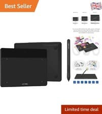 Image of XP-PEN 4x3 Inches Graphics Tablet - Portable Drawing & Signature Solution Black