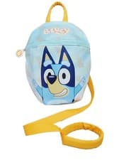 Image of Bluey Backpack With Reins Toddlers Detachable Safety Harness Nursery Bag