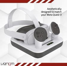 Image of Venom Charging Dock & Rechargeable Battery Packs for Meta Quest 3 | VR