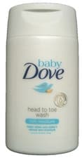 Image of Dove Head To Toe Rich Moisture Baby Wash 50ml, Travel Size ✈️👶✈️🛫✈️👶✈️