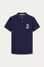 Image of Hackett Heritage Number Polo Navy