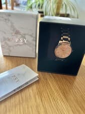 Image of Lipsy Rose Gold Watch - Lipsy LD99